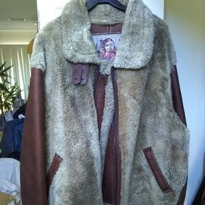 Shearling coat